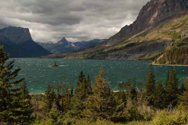 Wild Goose Island and St. Mary Lake